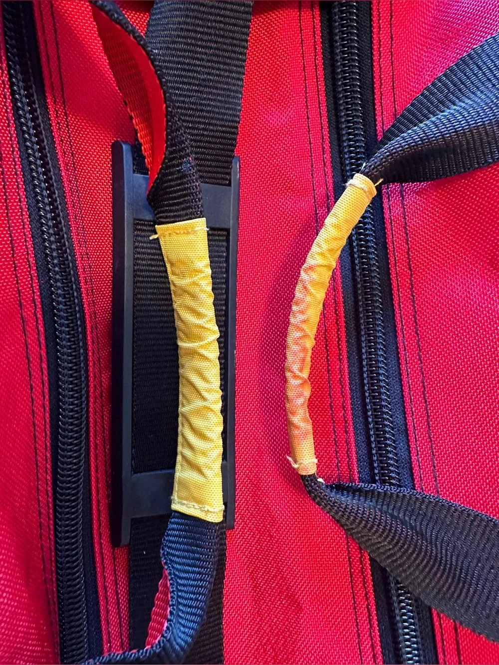 Marlboro Red and Black Adventure Team Duffel Bag